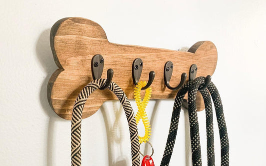 Dog Bone Shaped Key Holder - Sweet Tea Craftworks