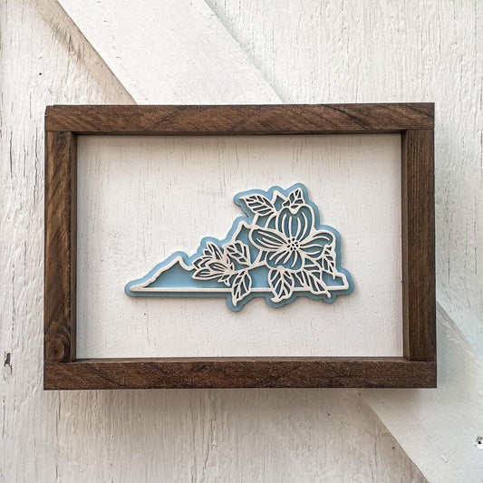 Virginia Dogwood Wall Art - Sweet Tea Craftworks