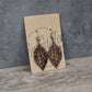 Dangle Earrings (Wood) - Sweet Tea Craftworks