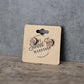 Stud Earrings (Wood)