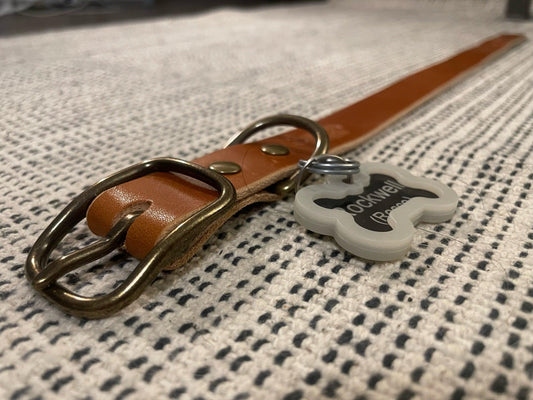 Leather Dog Collar - Sweet Tea Craftworks