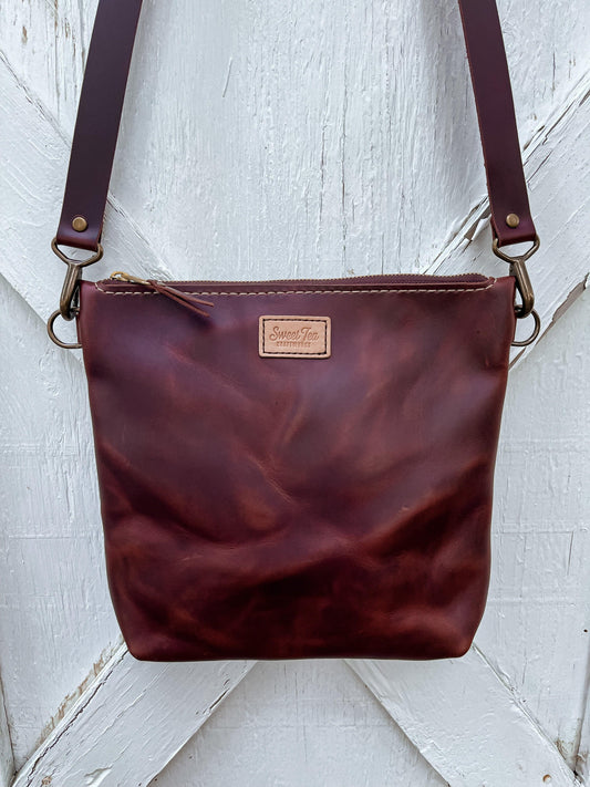 Zipper Cross Body Bag - Sweet Tea Craftworks