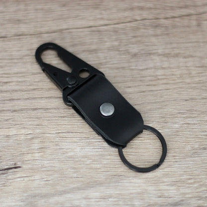 Leather Clip Keychain