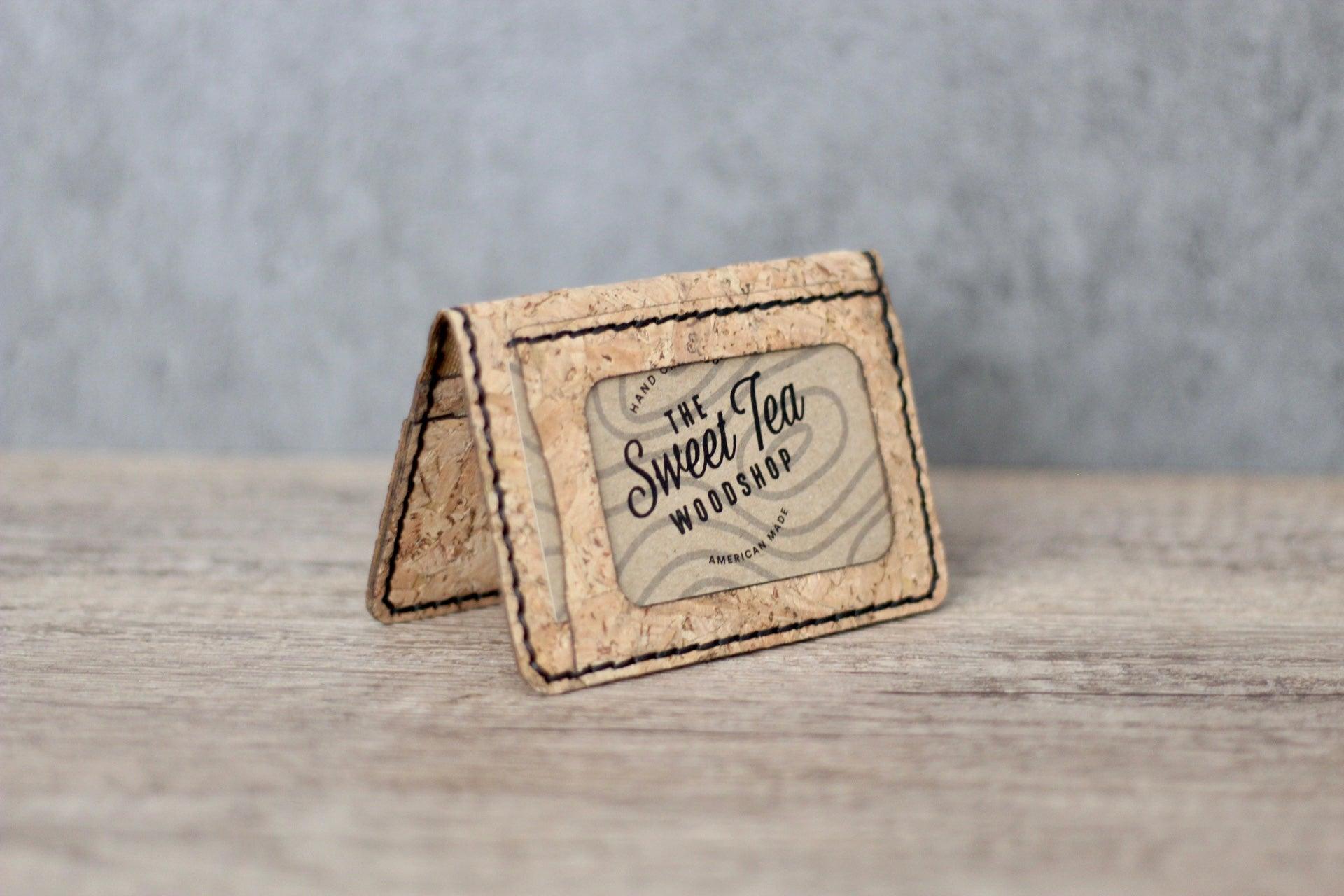 Bifold Wallet (Cork) - Sweet Tea Craftworks